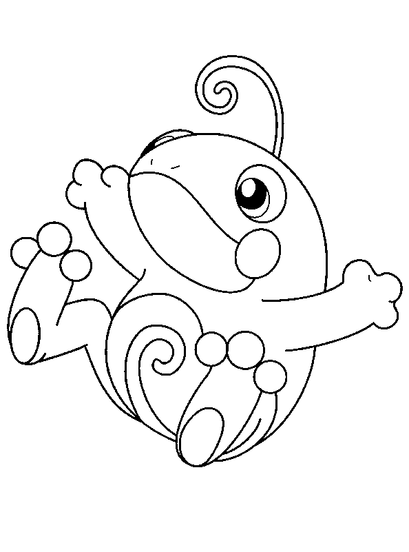coloriage Pokemon tetard